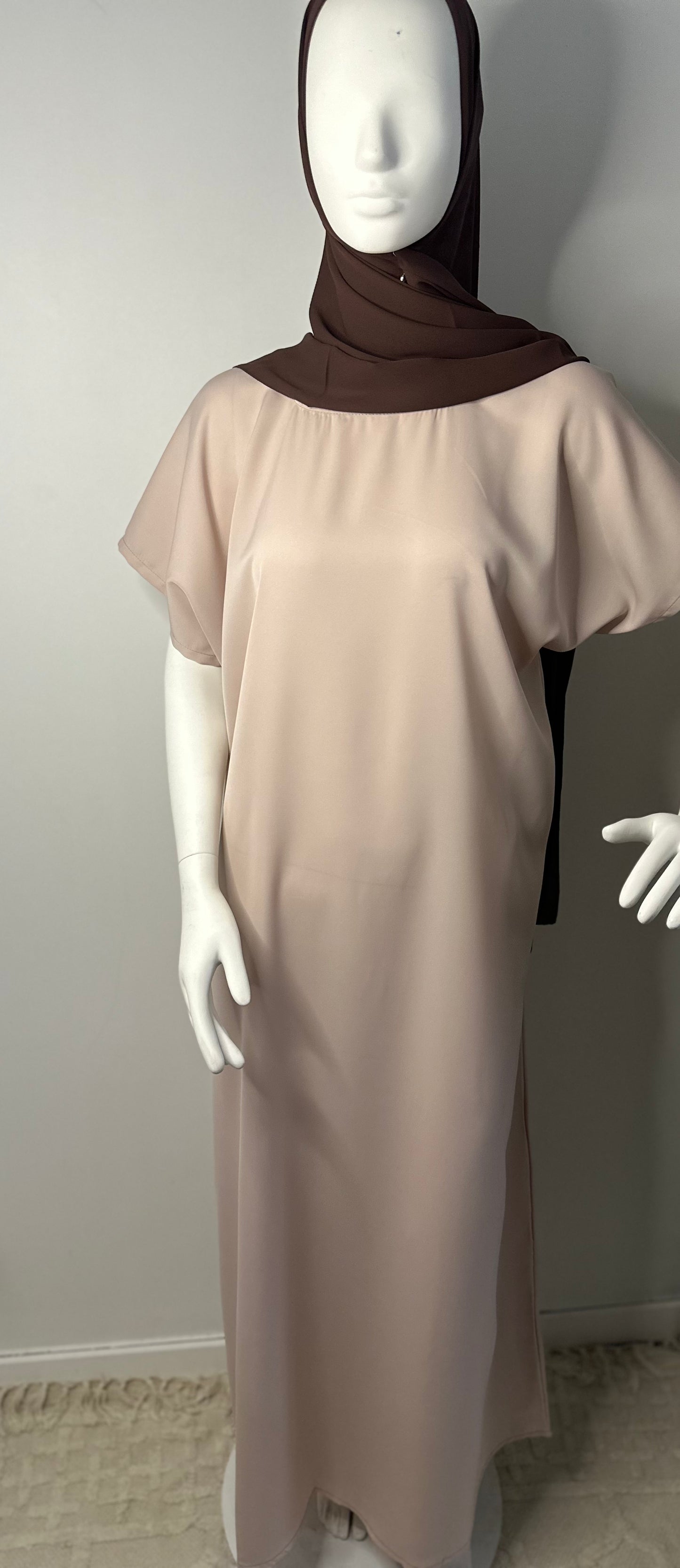 Sous abaya Beige Rosé